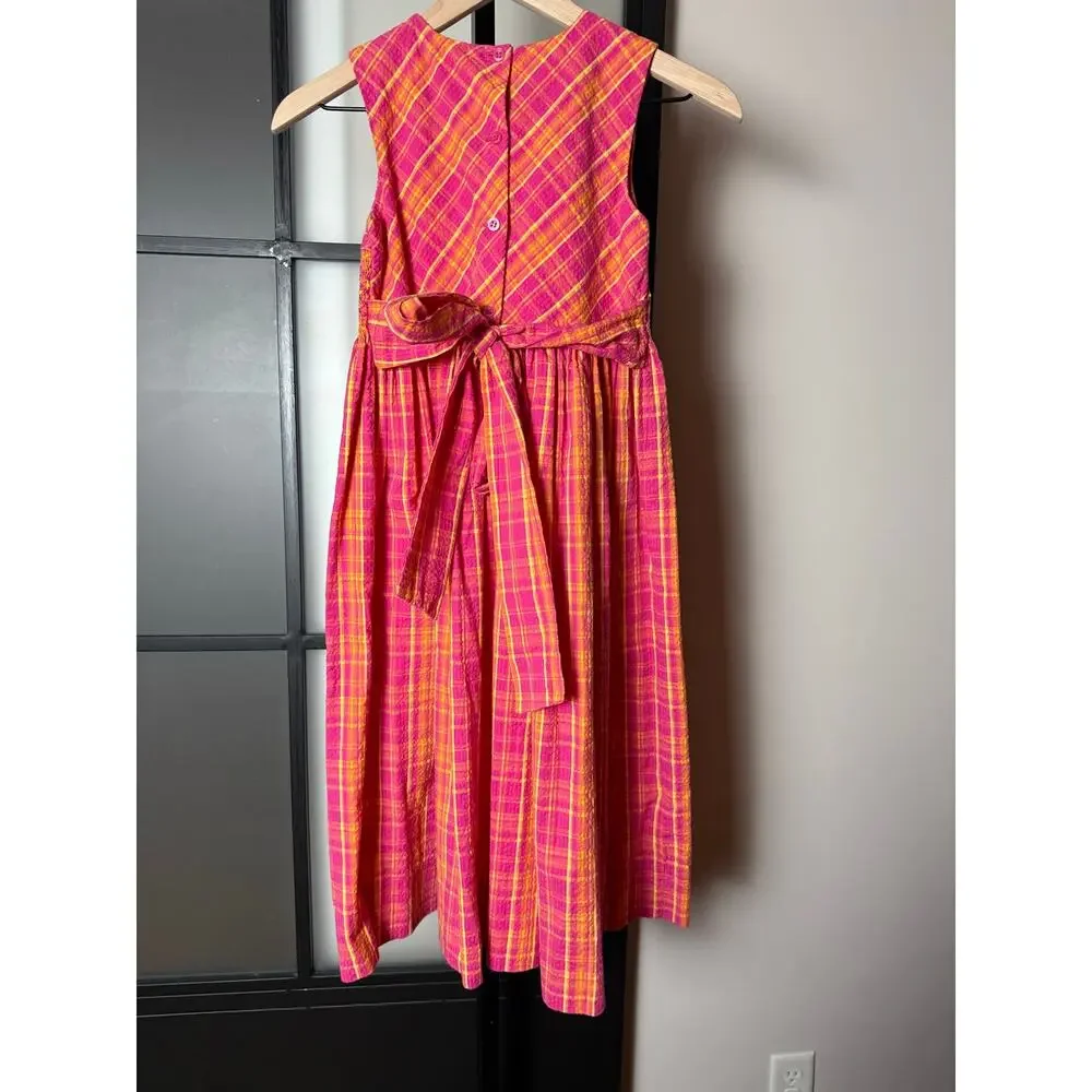 Strasburg Plaid Dress Girls Size 8y